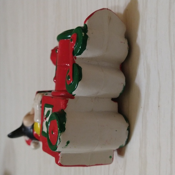 Vintage Mickey Mouse Train Conductor Christmas Ornament - Picture 6 of 6